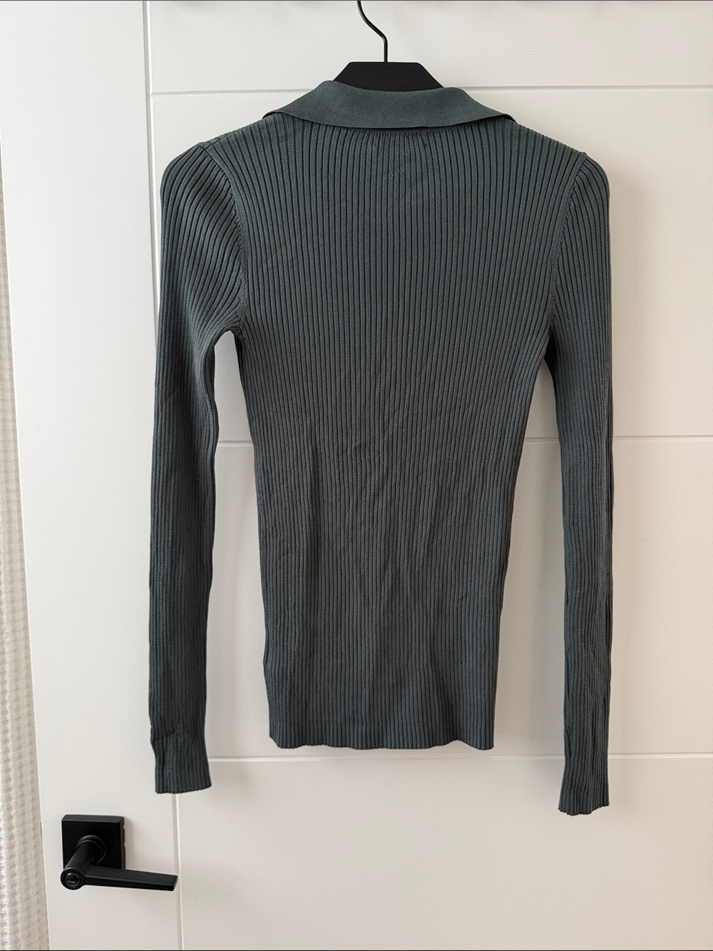 Babaton Ribbed Button Up - Picture 4 of 5